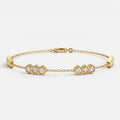 Luxury Timeless Radiance Round Diamond Chain Bracelet
