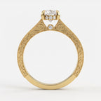 The Enchantress Pear-Cut Diamond Vintage Ring