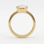 Élan Round Diamond Bezel Setting Solitaire Ring