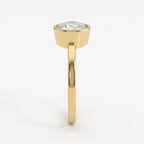 Élan Round Diamond Bezel Setting Solitaire Ring