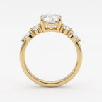Modern Heirloom Celestine Cushion Diamond Engagement Ring
