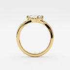 Eternal Grace Marquise Diamond Infinity Solitaire Ring