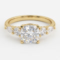 Modern Heirloom Celestine Cushion Diamond Engagement Ring