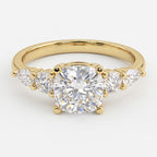 Modern Heirloom Celestine Cushion Diamond Engagement Ring