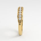 Seven-Stone Radiance Round Diamond Eternity Ring