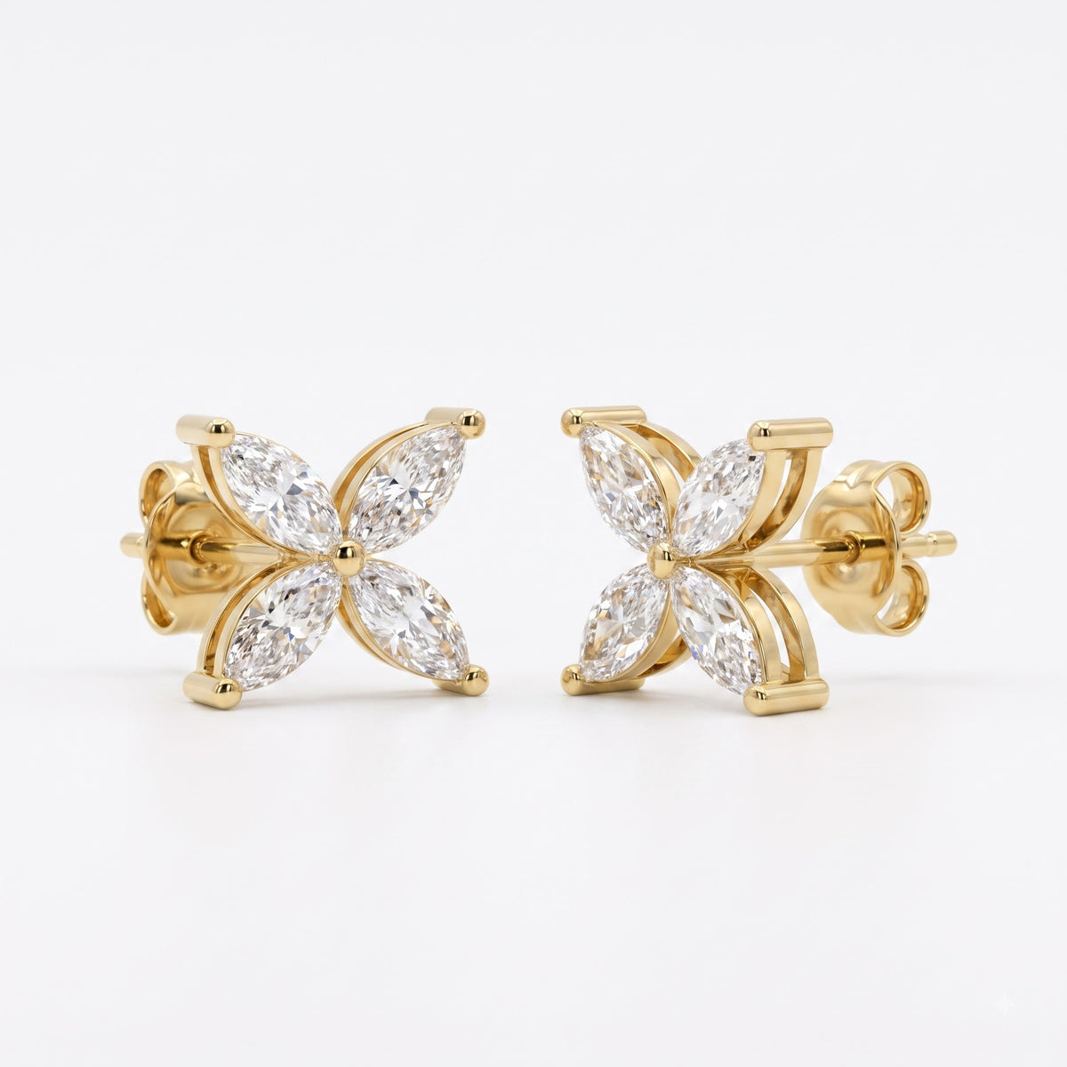 Luxury Marquise diamond butterfly Design Fashion earrings