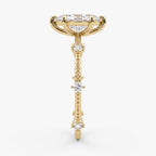The Royal Marquise Diamond Radiance side stone Ring