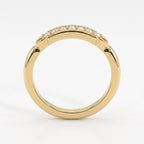 Seven-Stone Radiance Round Diamond Eternity Ring