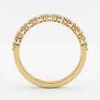Aurielle Bloom Round Diamond Eternity Ring