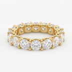 Round Brilliant Lab Diamond Eternity Ring