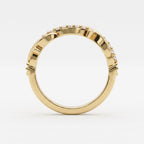 Celestial Eterna Wave Round Diamond Eternity Ring
