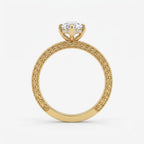 Celestine Marquise Diamond Heirloom Hidden Halo Ring