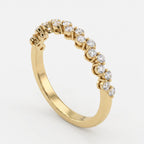 Aurielle Bloom Round Diamond Eternity Ring