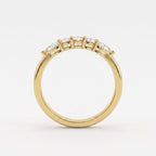 Elegant five-stone diamond Eternity ring