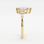 The Élan Pear Diamond Statement Five Stone Engagement Ring