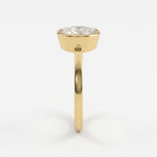 Aurelia Oval Diamond Bezel Setting Solitaire Ring