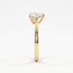 Trillion Cut Lab-Grown Diamond Solitaire Engagement Ring