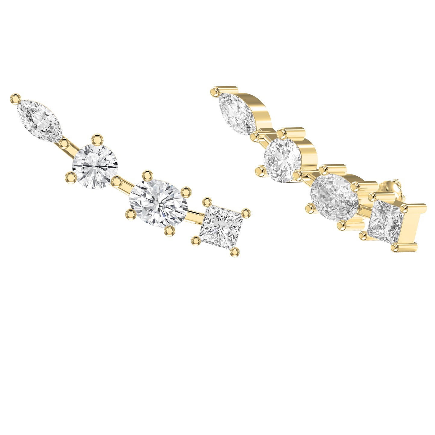 Shooting Star Climber Fashion Earring