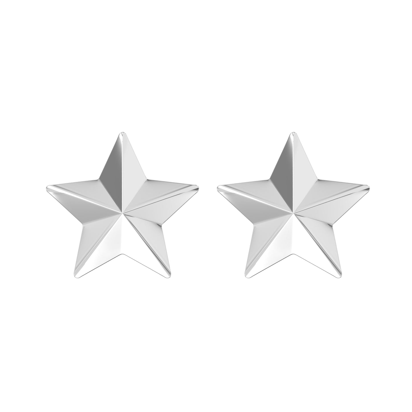 Shine Bright with Star Emblem Fashion Earrings
