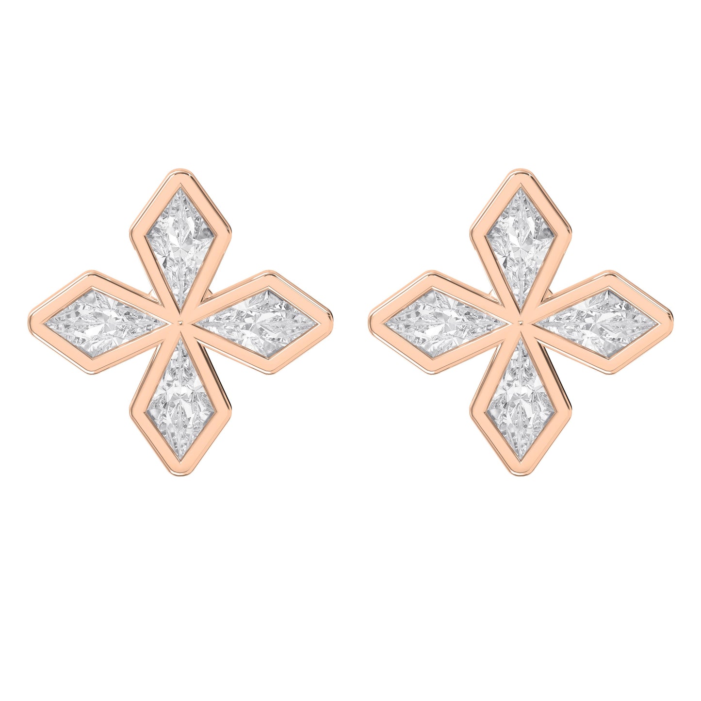 Kite Diamond Celestial Fashion Earrings