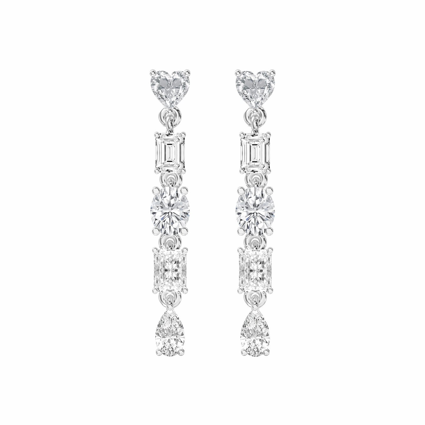 Elegant Multi Drop And Dangle Earring