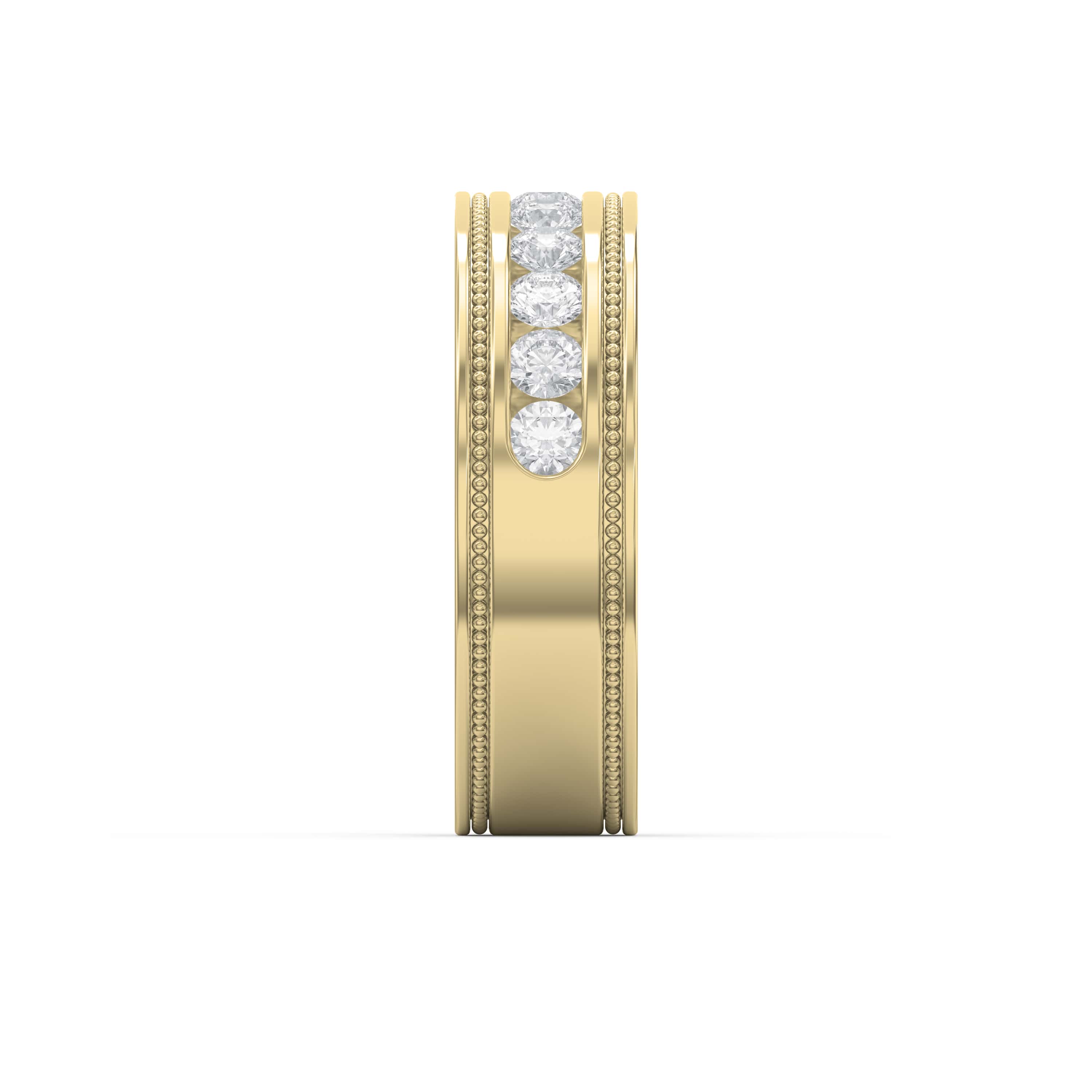 Men’s Half Eternity Handmade Diamond Band ( 1.00-1.10 ct. )