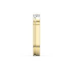 Square Ring for Men Masculine Brilliance diamond Band ( 0.40 -0.50 ct.)