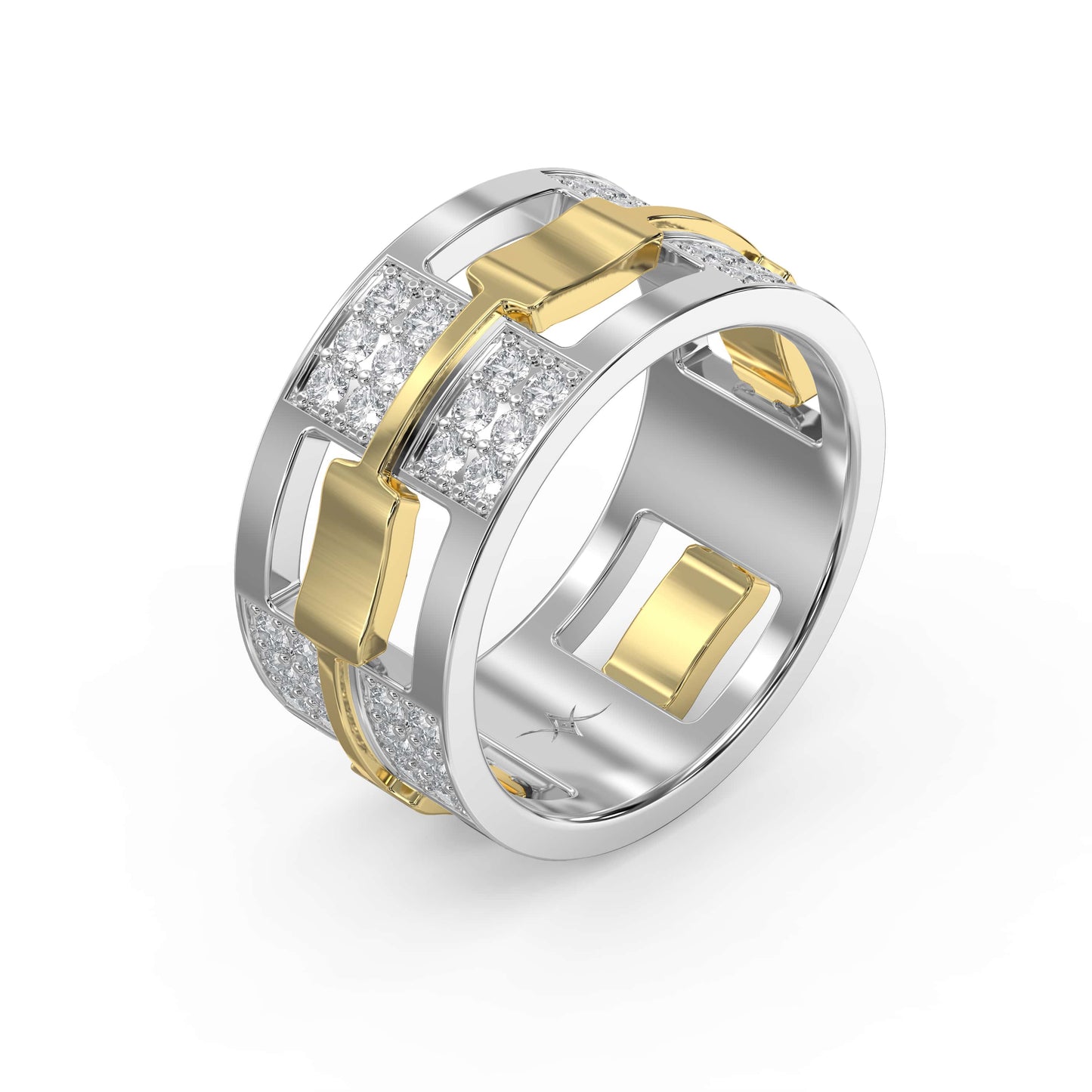 Bold Men’s Wedding Diamond Band ( 1.50 Ct. )