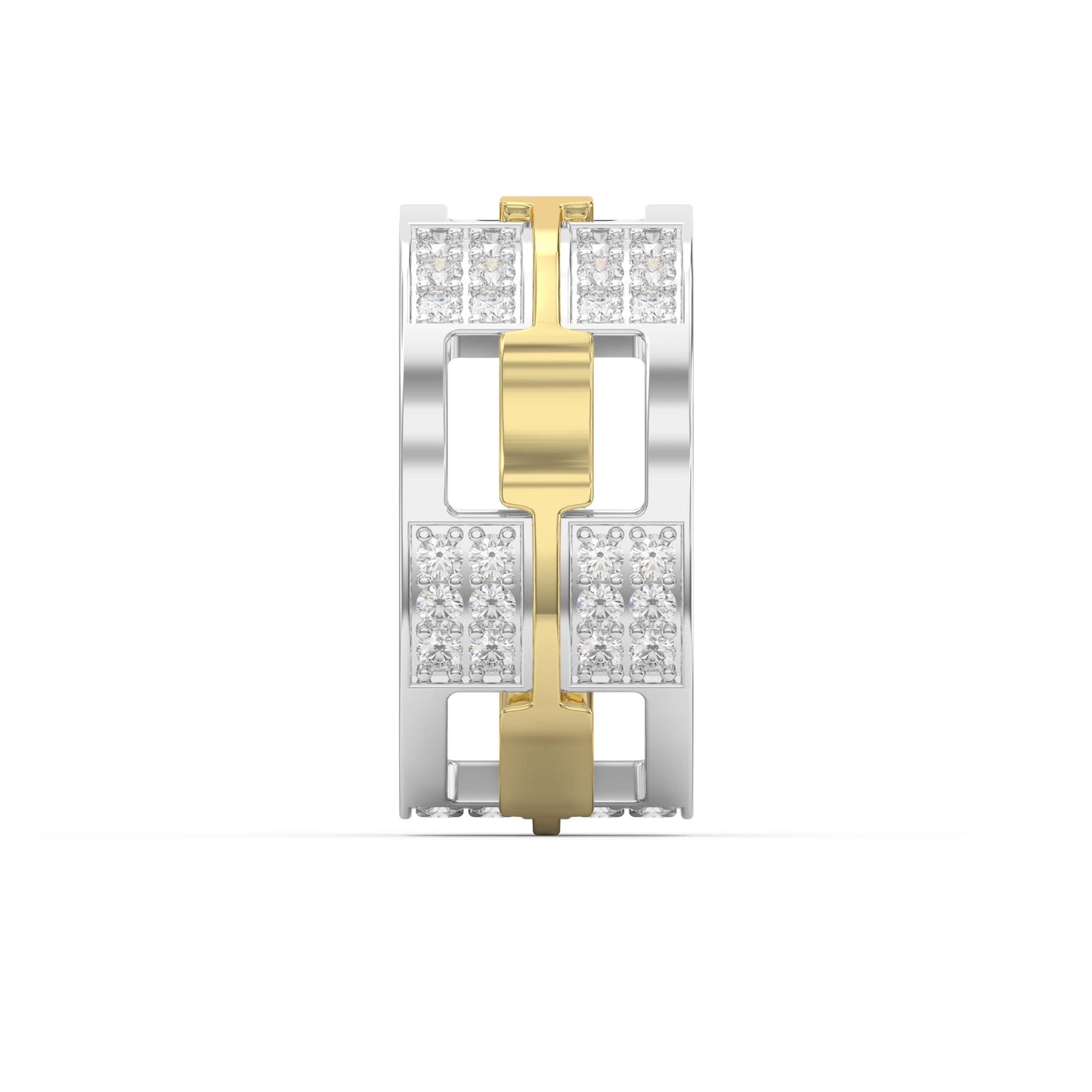 Bold Men’s Wedding Diamond Band ( 1.50 Ct. )