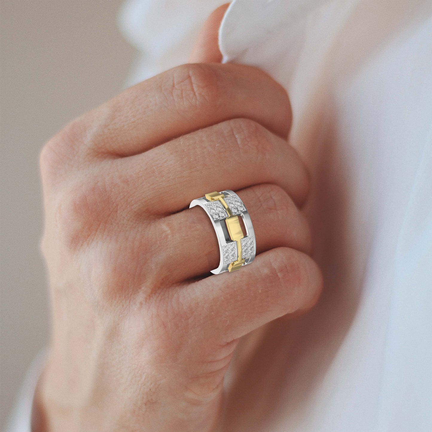 Bold Men’s Wedding Diamond Band ( 1.50 Ct. )