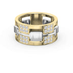 Bold Men’s Wedding Diamond Band ( 1.50 Ct. )