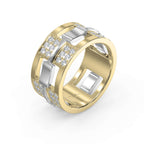 Bold Men’s Wedding Diamond Band ( 1.50 Ct. )