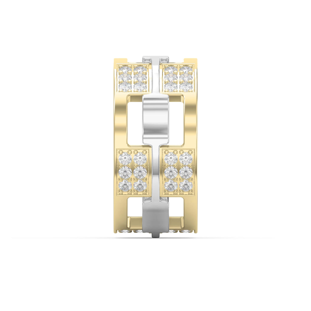 Bold Men’s Wedding Diamond Band ( 1.50 Ct. )