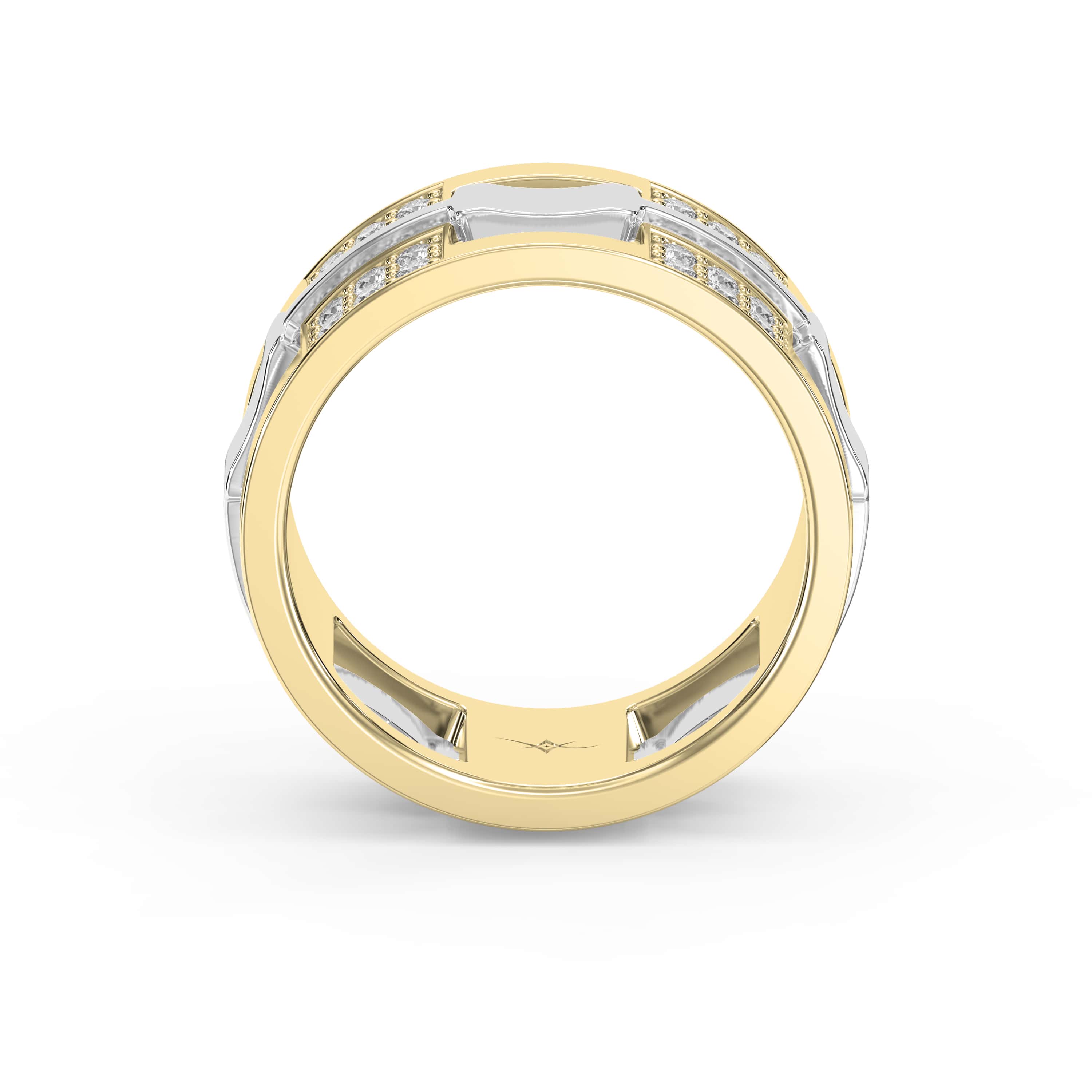 Bold Men’s Wedding Diamond Band ( 1.50 Ct. )