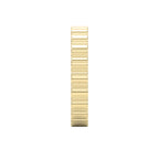 Fluted Wedding Metal Band