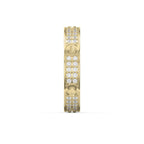 Elegant Round Diamond Gold Band