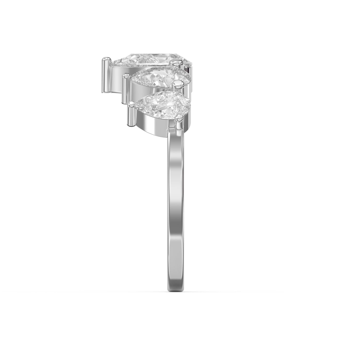 Eternal Glow Pear Cut Diamond Ring