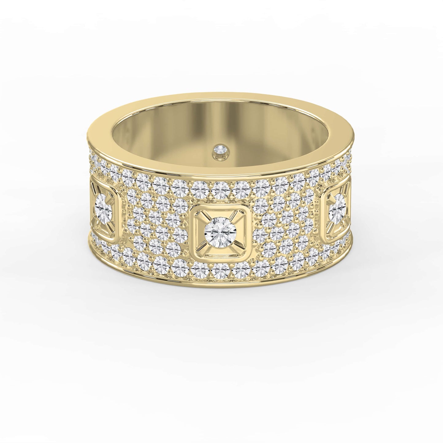 Timeless Round Brilliant Cut Diamond Band