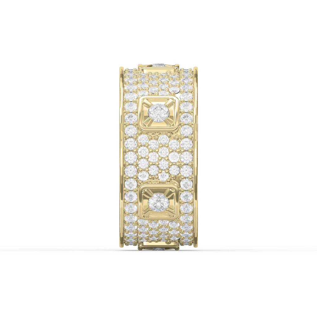 Timeless Round Brilliant Cut Diamond Band