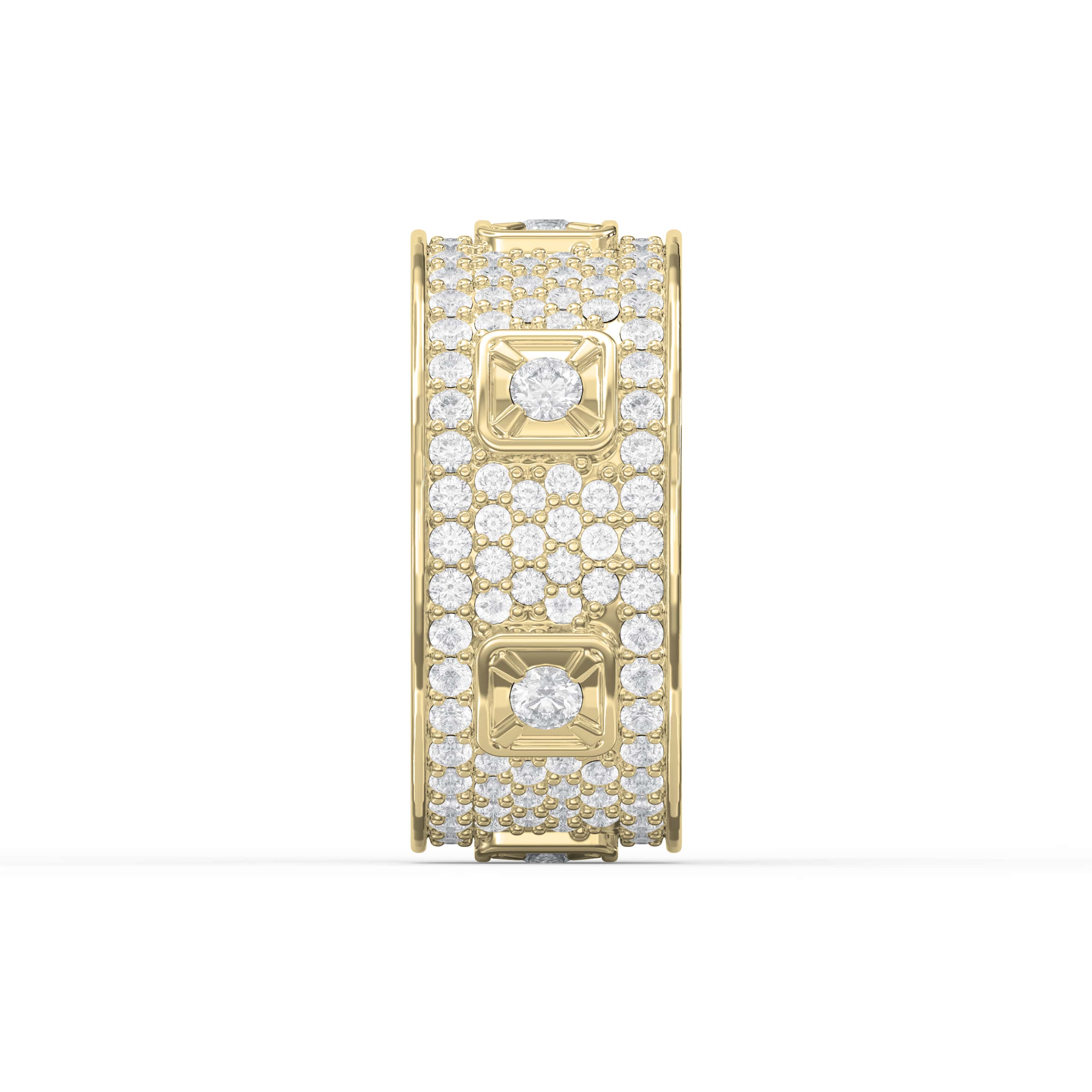 Timeless Round Brilliant Cut Diamond Band