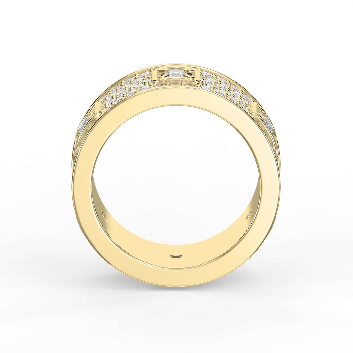 Timeless Round Brilliant Cut Diamond Band