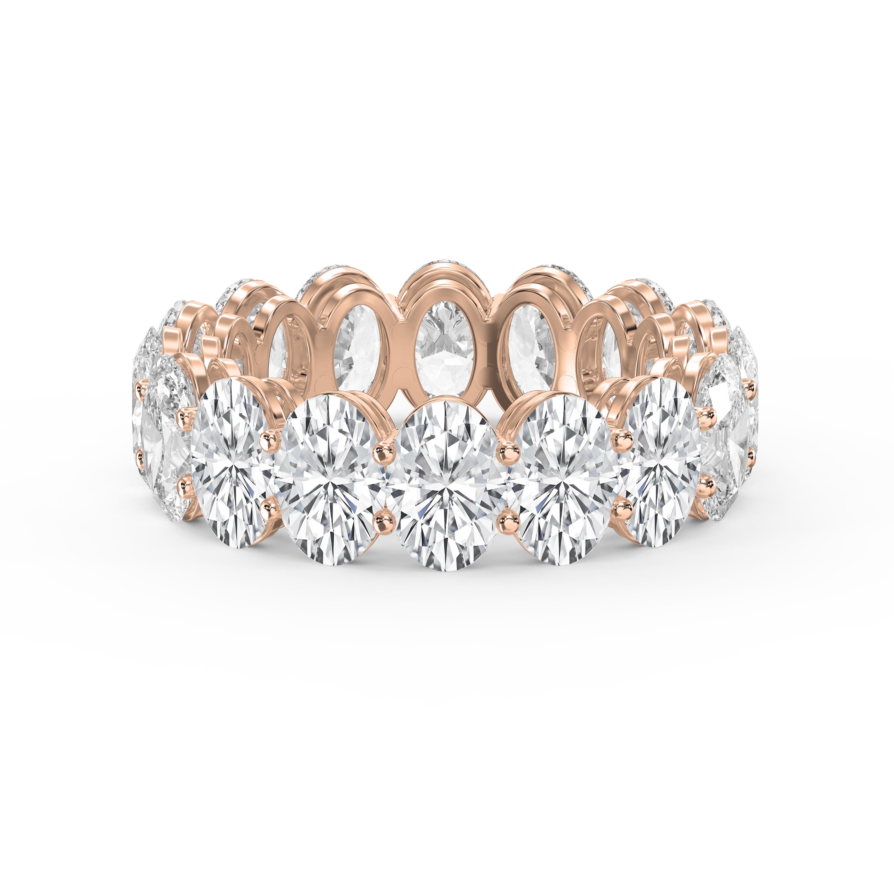Eternal Romance Oval Diamond Ring