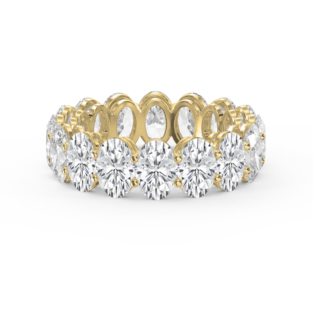 Eternal Romance Oval Diamond Ring