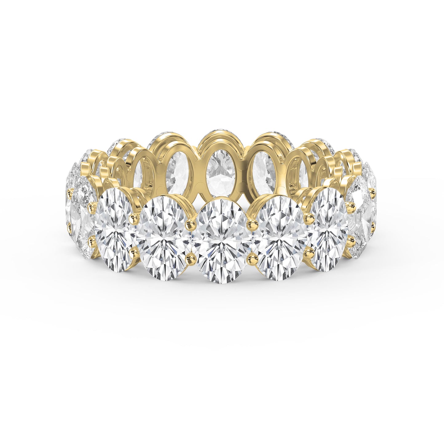 Eternal Romance Oval Diamond Ring