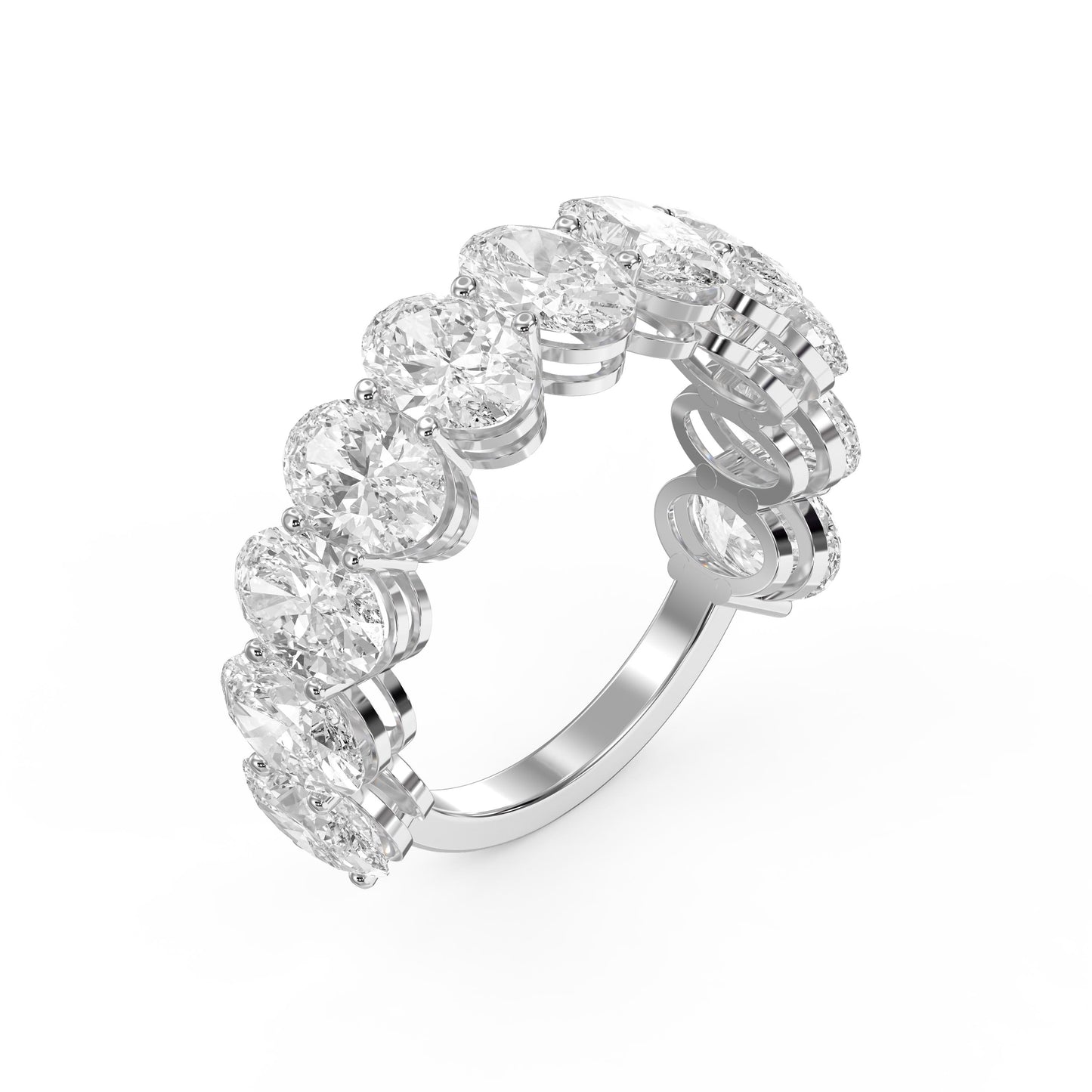 Forever Brilliant Oval Cut Diamond Ring