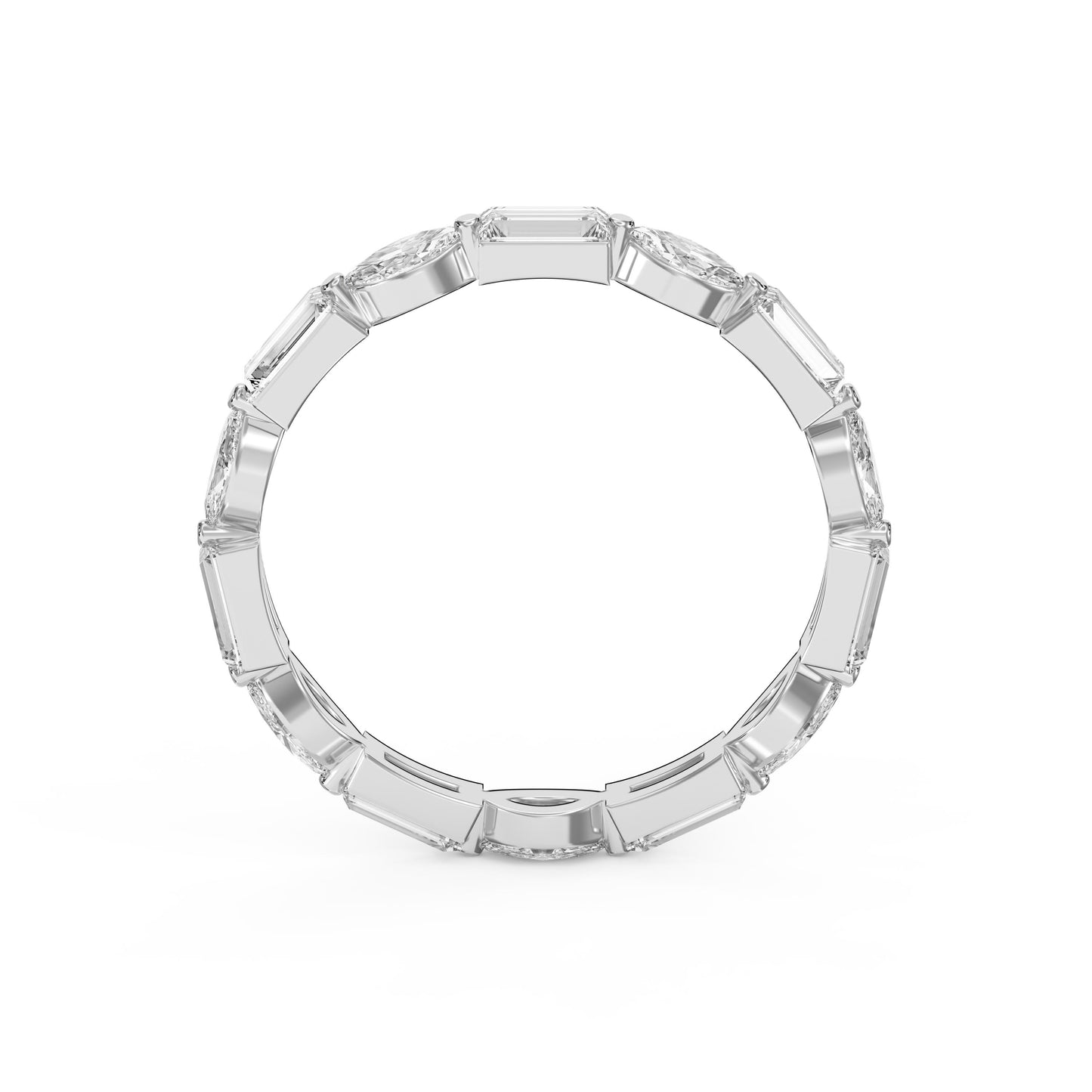 Unique Duo Diamond Anniversary Ring