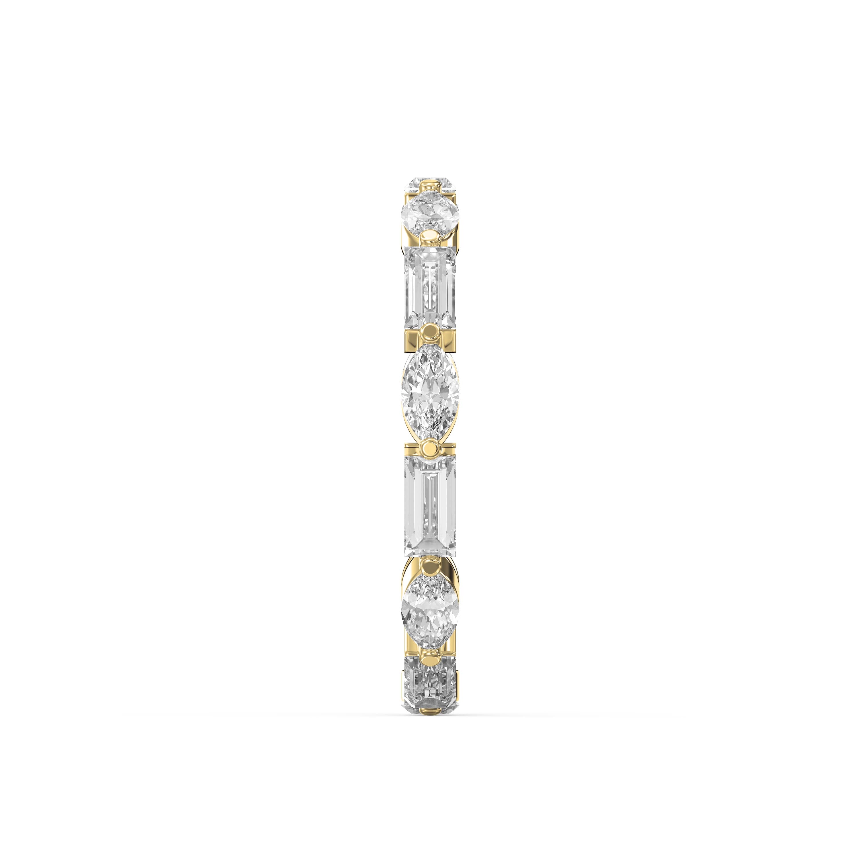 Unique Duo Diamond Anniversary Ring