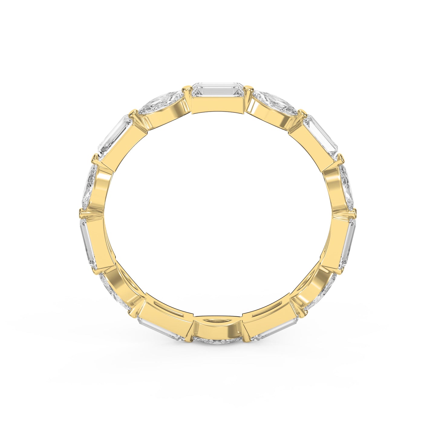 Unique Duo Diamond Anniversary Ring