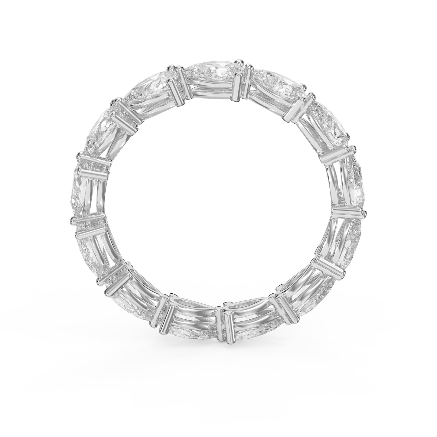 Eternal Bloom Pear Cut Diamond Ring