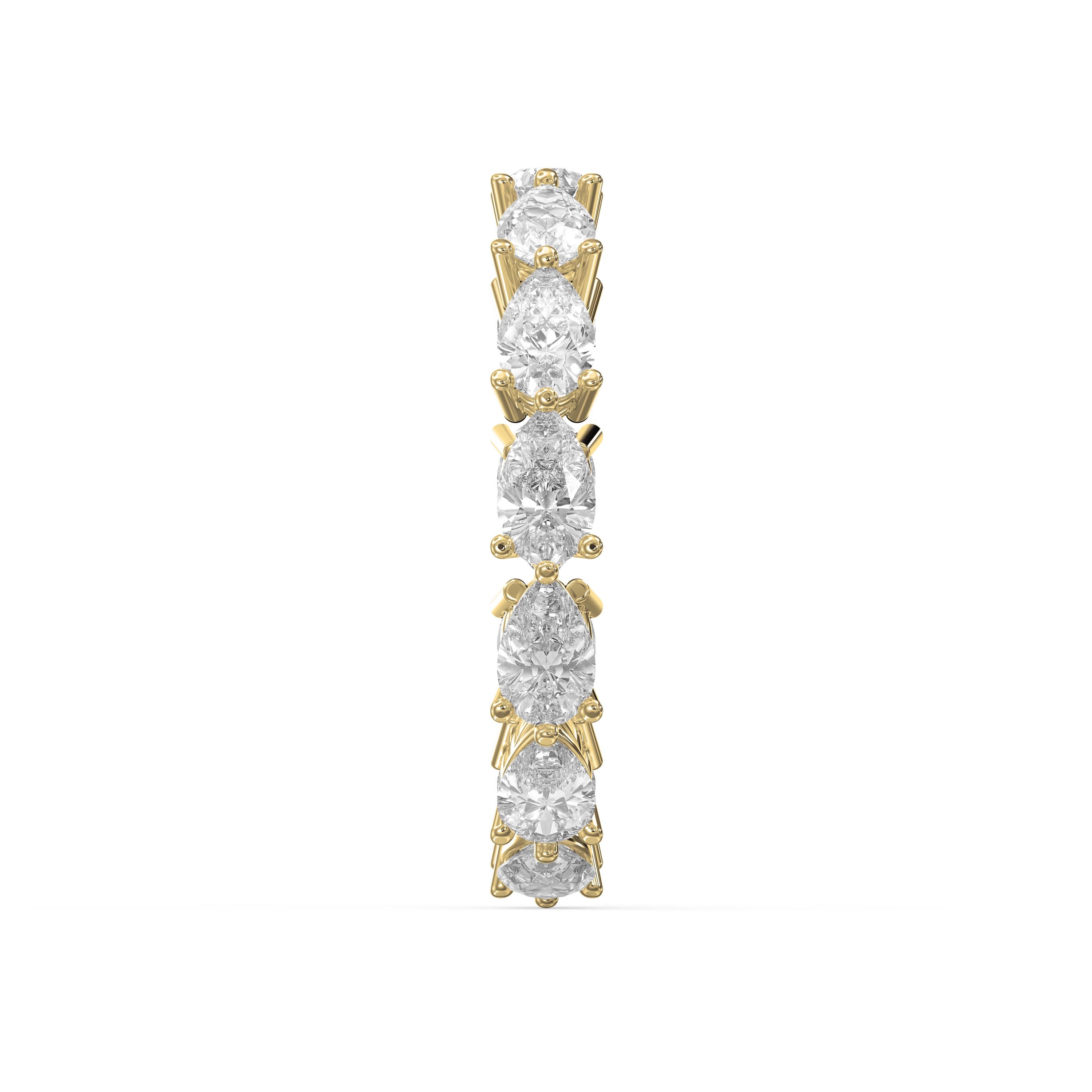 Eternal Bloom Pear Cut Diamond Ring